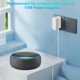 thumbnail image 3 of Adaptador de corriente VOJSALDR 15W para Amazon Echo Dot 3-5 Gen, 3 of 6