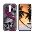 thumbnail image 1 of Compatible with LG Xpression Plus 2 Phone Case, Skull-5 Case Silicone Protective for Teen Girl Boy Case for LG Xpression Plus 2, 1 of 1