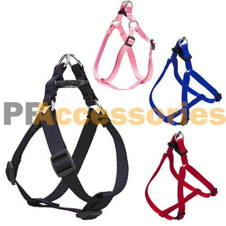 Nylon Harness - Wideskall® Classic Setp In Pet Walk Nylon Puppy Vest Adjustable Dog Harness, Small, Red