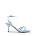 thumbnail image 2 of DREAM PAIRS Women's Bow Heels -Kitten Heels for Women, Square Toe Strappy Heeled Sandals, Elegant Wedding & Bridal Bownots Sandals for Formal & Special Occasions, 2 of 5