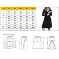 thumbnail image 4 of Women Maternity Dress Casual Long Sleeve Solid Color Nursing Breastfeeding With Pocket Comfortable, 4 of 5