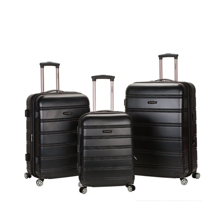Rockland Luggage Melbourne 3 Piece Hardside Luggage Set