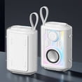 thumbnail image 2 of Viflosae Bluetooth Speakers Speaker Bluetooth Mini Speaker Transparent Colorful Lighting Outdoor Portable Bluetooth Speaker, 2 of 7