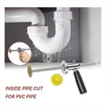 thumbnail image 3 of Cortador de Tubos Interior para PVC, para Tubos de PVC de 1-1/2 Pulgada A 8 Pulgada, Profundidad de Corte Ajustable de 7 Pulgada con Rueda de Corte., 3 of 5