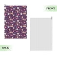 thumbnail image 2 of Kdxio Cute Squirrel Floral Pattern Golf Towel (24" X 16") with Carabiner Clip - The Convenient Golf Cleaning Towel, 2 of 8