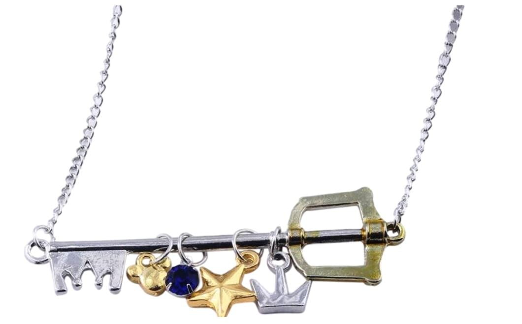 Kingdom hearts key necklace discount