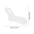 thumbnail image 4 of 2pcs Weave Knitting Sock Tools Acrylic Sock Blockers DIY Sock Knitting Models Sock Form Acrylic Molds, 4 of 8
