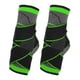 thumbnail image 1 of 2 uds tobilleras, tobillera de compresión transpirable ajustable unisex, para protección deportiva, verde, talla única, 1 of 7