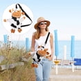 thumbnail image 4 of MasteelfCA Adorable Cow Shape Crossbody Bag Girls Shopping Hanging Out Exquisite Plush Bag, 4 of 7