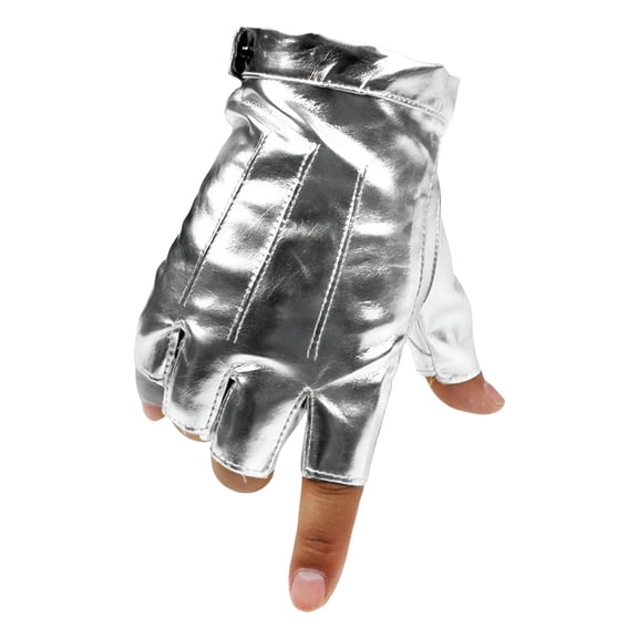 TELOLY 2026 New Fingerless Driving Gloves Pu Leather Outdoor Sport Half Finger Glove for Men Women Teens for Driving,Cycling,Motorbike,Fitness