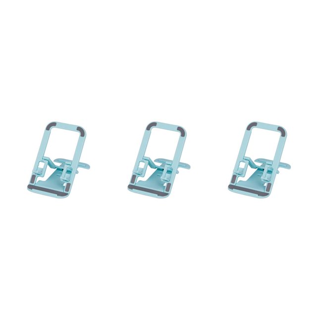 Methold soporte para teléfono soporte para tableta de escritorio portátil ajustable de 4 engranajes plegable con orificio de carga cuna de viaje azul Type1 NO1