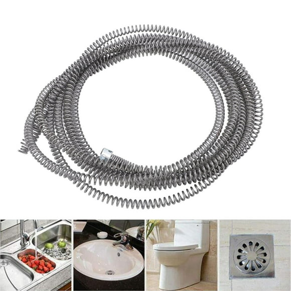 Tarière de Drain 16 mm, Serpillère de Drain, Enlève-Obstructions, Plomberie, Perceuse, Nettoyeur de Tuyaux, Tarières, Câble à Ressort