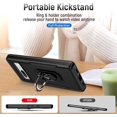 thumbnail image 2 of KOMI pour Google Pixel 8, Étui avec Protecteur d'Écran, Béquille Anneau Réglable à 360° Intégrée, Protection Militaire, Armure Antichoc - Noir, 2 of 5