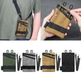 thumbnail image 2 of ZPAQI Camping Tools Bag with Shoulder Strap Small Storage Bag for Outdoor Waist Pack, 2 of 12