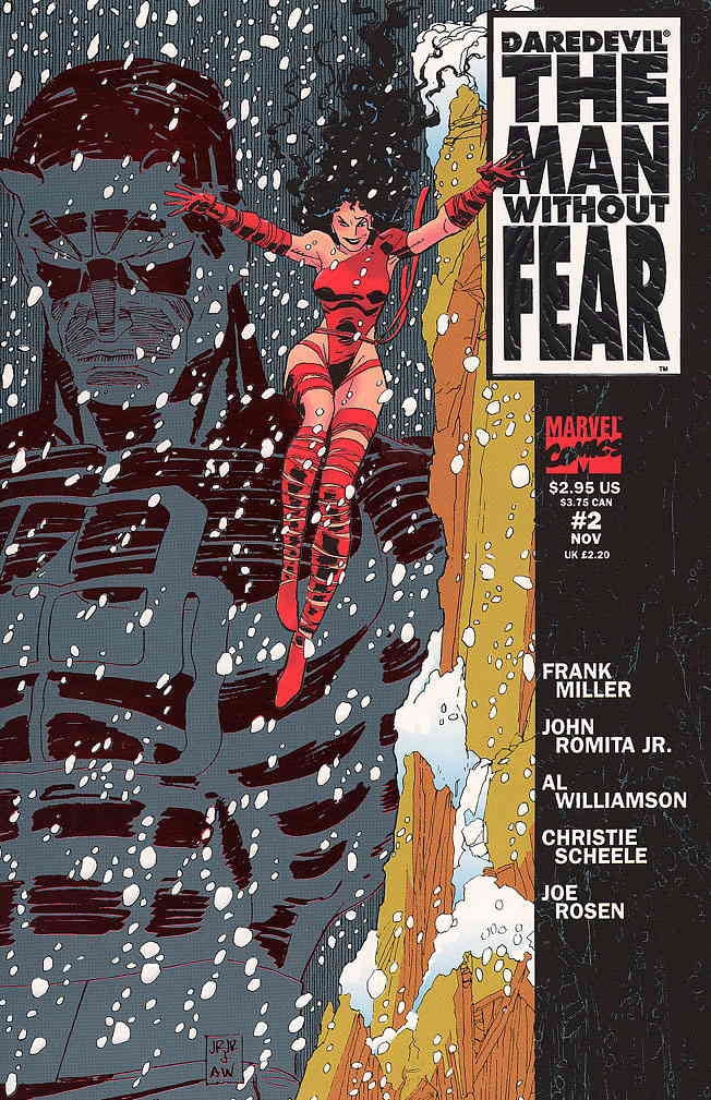 Cover of Daredevil The Man Without Fear #2