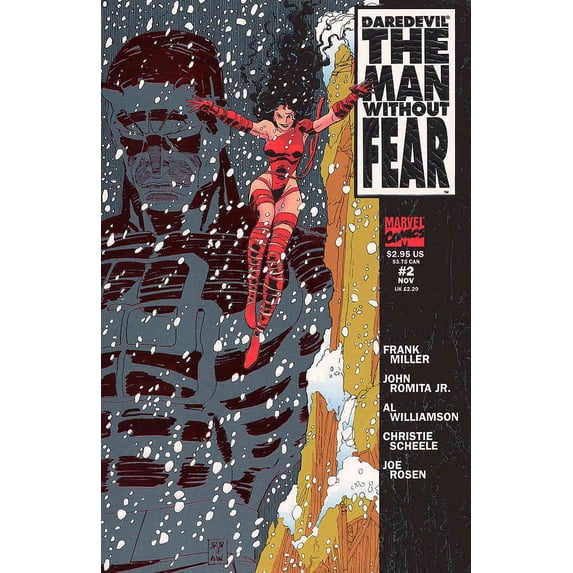 Daredevil The Man without Fear #2 VF ; Marvel Comic Book