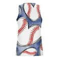 thumbnail image 3 of Honeeladyy tank tops for men big and tall New Men's Baseball 3d Printing Tank Top Casual Sports Sleeveless T-shirt Tank Top/shirt Blouses, 3 of 4
