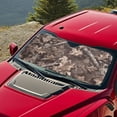 thumbnail image 5 of Xixirimido Windshield Sunshade for Car Foldable Front Window Cover Sun Shade Sun Visor Block UV Rays Universal Fit Automotive Accessories, Retro Tree Camouflage, 5 of 8