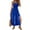 Blue, variant on Vacation Female Clothing Mini Dating Fit and Flare Women Casual Dresses Elegant Wedding Midi Dress for Women Elegant Romance Clothes for Woman Vestidos De Fiesta Elegantes