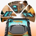 thumbnail image 3 of Case for Lenovo Tab One/K9 8.7 Inch 2025, 360 Rotating Stand Handle Shoulder Strap Heavy Duty Shockproof Cover, Sky Blue PC, 3 of 7