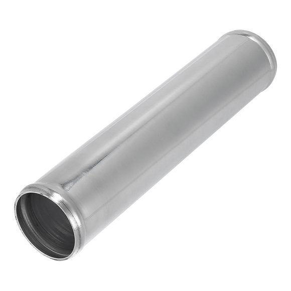 Unique Bargains OD 1.5' 38mm Length 11.81' 300mm Aluminum Alloy Tube Intercooler Pipe Straight Air Intake Tube Silver Tone for Vehicle