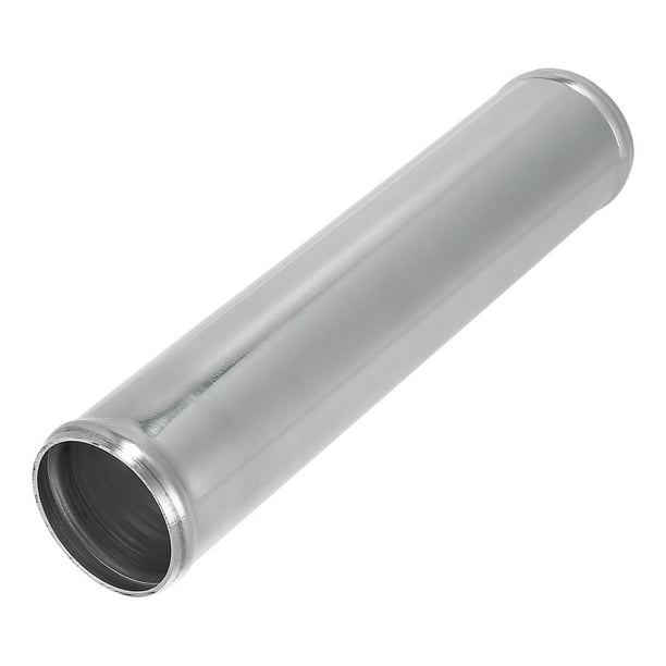 Tubo Intercooler Tubo Recto Tono plateado Tubo de Admisión de Aire para Coche