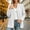 White, variant on OGLCCG Fleece Jacket Womens Stand Collar Snap Front Sweatshirt Cardigan with Pockets Long Sleeve Soft Sherpa Coat,Size S-3XL