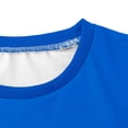 thumbnail image 4 of Hfnxid Mens St Patricks Day Shirt Irish Graphic Short Sleeve Shirts Crew Neck Stretch Lounge Tops Fashion Funny Print T-Shirts Blue L, 4 of 8