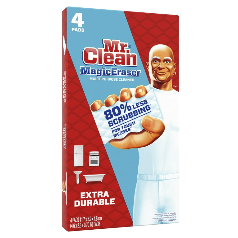 Mr. Clean Magic Eraser Extra Durable, Cleaning Pad with Durafoam ...