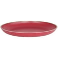 thumbnail image 5 of Gibson Home  Rockabye 4 Piece Melamine Dinner Plate Set in Dark Pink, 5 of 5