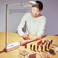 thumbnail image 4 of Soporte Extensible Para Selfies, Rotación De 360 ​​grados, Plegable, Extensible, Soporte Para Teléfono, Luz LED, 7 Niveles De Brillo Para Transmisión En Vivo, 4 of 7