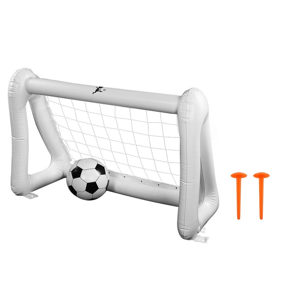 Zewfffr Children Indoor Outdoor Inflatable Soccer Game Shooting Practice Goal Net Toys Set Kids Walmart Com Walmart Com