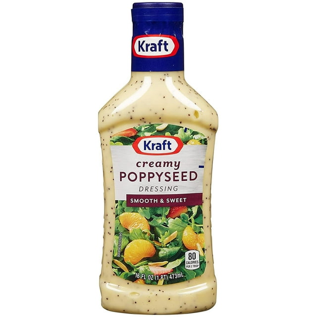 Kraft Creamy Poppy Seed Dressing 16 Ounces