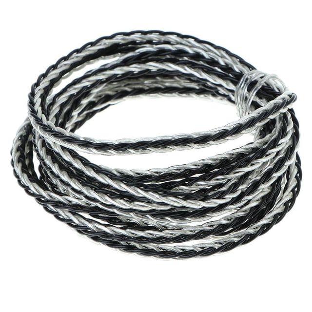 de sonido Para Auriculares Diy De Alambre Chapado En Oro Chapado En Plata Negro y plata CUTICAT Cable de actualización de DIY OCC