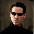 thumbnail image 2 of SHILIU-The Matrix Neo Trinity Agent Smith Costume Sunglasses Men Women Rimless Black Glasses, 2 of 4