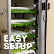CT180SH Egg Incubator with Automatic Egg Turning & Perfect Humidity Controls, Set & Forget Design, Cabinet Incubators for Hatching Eggs, Incubate and Hatch 180 Chicken Eggs | Hatching Time
