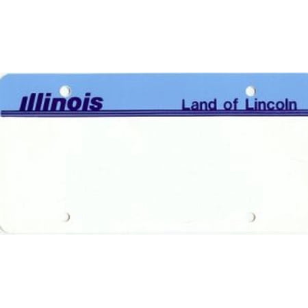 Design It Yourself Custom Illinois Plate #3. Free Personalization on Plate