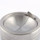 thumbnail image 5 of Cenicero Con Tapa Para Cigarrillos, Cenicero A Prueba De Viento Plateado De Acero Inoxidable, Cenicero Para Fumar De Forma Redonda Sweethay HA022881-00, 5 of 5