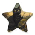 thumbnail image 2 of Star Shaped Energy Saving Night Light Living Room Night Light, Bedroom Night Light, Corridor Night Light, Study Night Light Cartoon Wizard Cat, 2 of 6