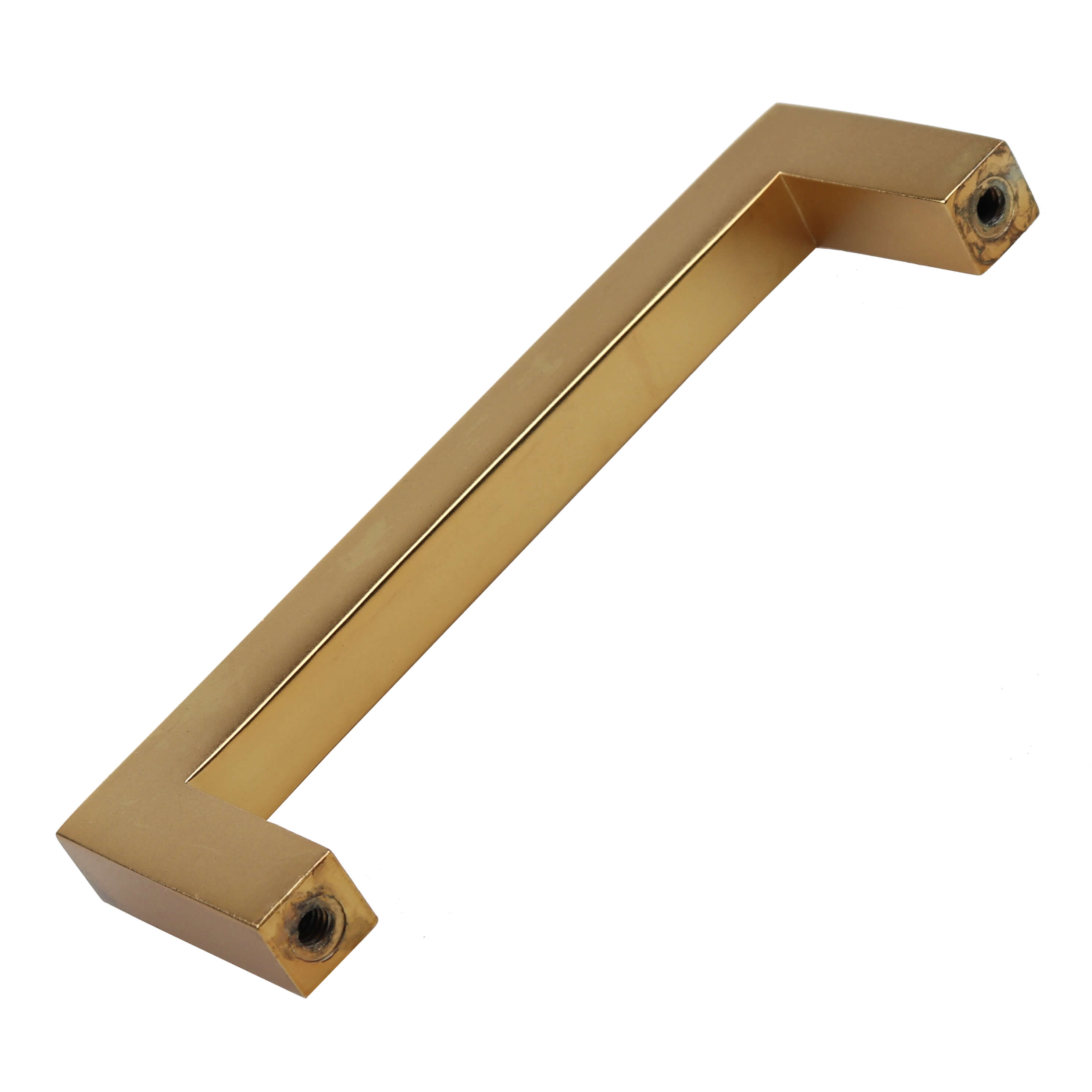 GlideRite 3-3/4 in. Center Solid Square Bar Cabinet Pulls, Brass Gold, Pack of 10 - image 3 of 3