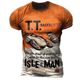 thumbnail image 3 of Camiseta retro europea y americana para hombre, camiseta de ciclismo holgada informal de manga corta con estampado 3D, camiseta deportiva para hombre, 3 of 5