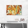 thumbnail image 2 of ARTCANVAS Bathers in a Forest 1908 Canvas Art Print by Pablo Picasso - Size: 26" x 18" (1.50" Deep), 2 of 9