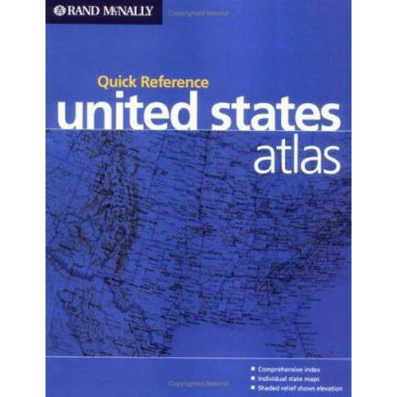 Pre-Owned Quick Reference United States Atlas (Atlases - USA) (Paperback) 0528837710 9780528837715