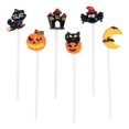 thumbnail image 2 of 6pcs Halloween Cake Decorations For Halloween Decorations, 2 of 3