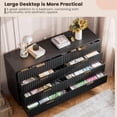 thumbnail image 3 of TROPOW 8-Drawer Dresser for Bedroom, Modern Wooden Chest of Drawers with Metal Handles, Anti-Tip Design, Sturdy Storage Organizer for Living Room, Entryway, Hallway, Kids Room & Home Office, 3 of 9