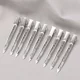 thumbnail image 3 of 1/20 piezas pinzas de pelo de Metal para niñas, tocados profesionales, herramientas de estilismo para peluquería, tocados esponjosos DIY, pasadores fijos de salón de 8,5 cm, 3 of 5