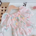 thumbnail image 7 of LNMQLPDBS Graphic Tshirt Girls Spring Tops Baby Crop Tees Shirts Y2k Tee Shirts Girls Clothes Size 10 12 Trendy 3 Year Old Girl Clothes 3, Pink 12-18 Months, 7 of 7