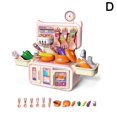 thumbnail image 1 of Kids Kitchen Pretend Cooking Play Mini With Shopping Cart Accessories, 1 of 4