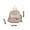 White, variant on VWRXBZ Backpack, Mini Backpack Ins Cute OL Commuting Small Cosmetic Bag Corduroy Texture Student Versatile Schoolbag Adjustable Shoulder Strap Fashion Travel Essentials