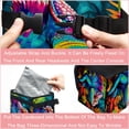thumbnail image 4 of Chameleon Foldable Car Trash Bin with Lid, Leak-Proof, Hanging Storage Bag - Car Garbage Can, Car Trash Bin for, 4 of 6